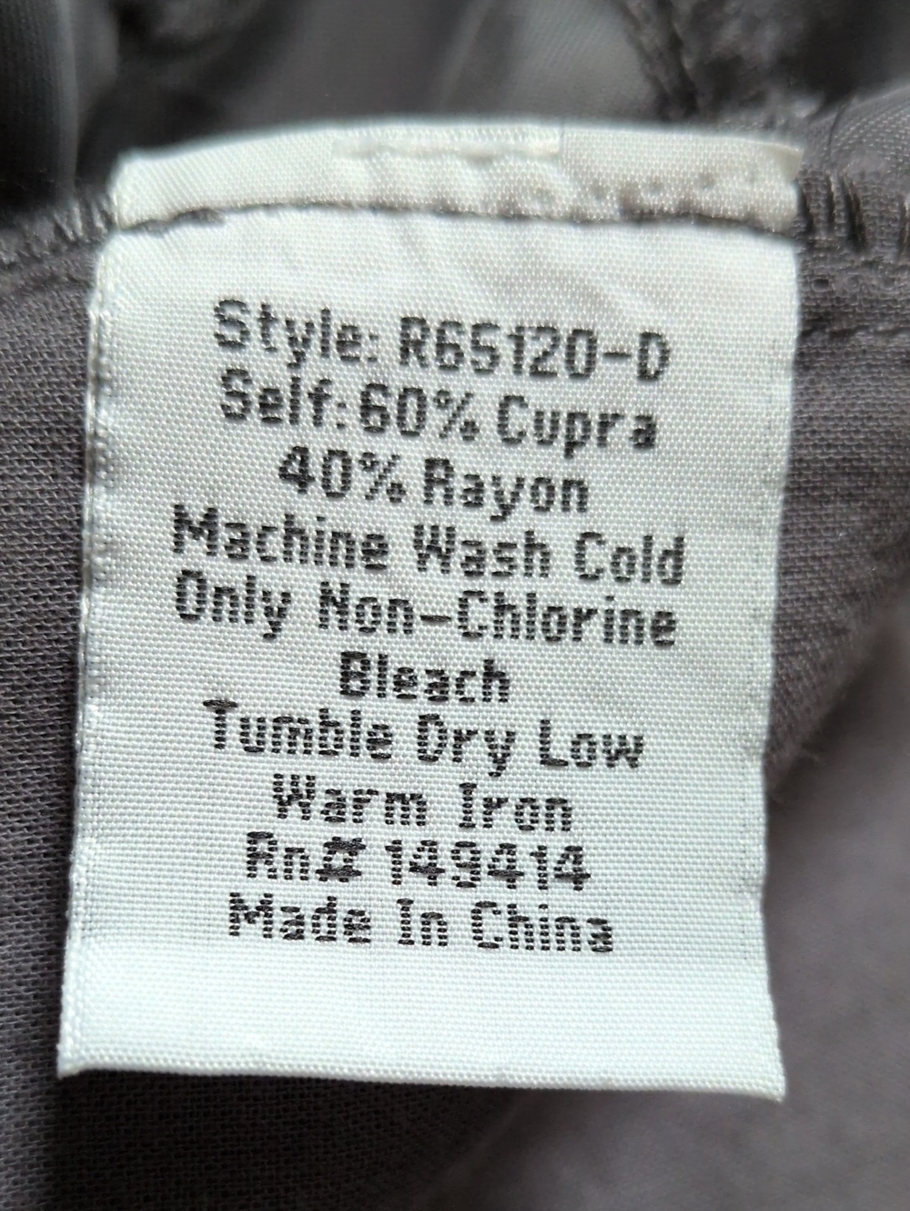 JOHNNY WAS I Granite Gray Alice Cupra Silky Drawstring Jogger Ankle Pants, M - Picture 8 of 12